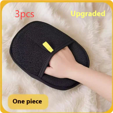 Pet Hair Remover Glove – Dual-Sided Deshedding Mitt for Dogs, Cats & Rabbits