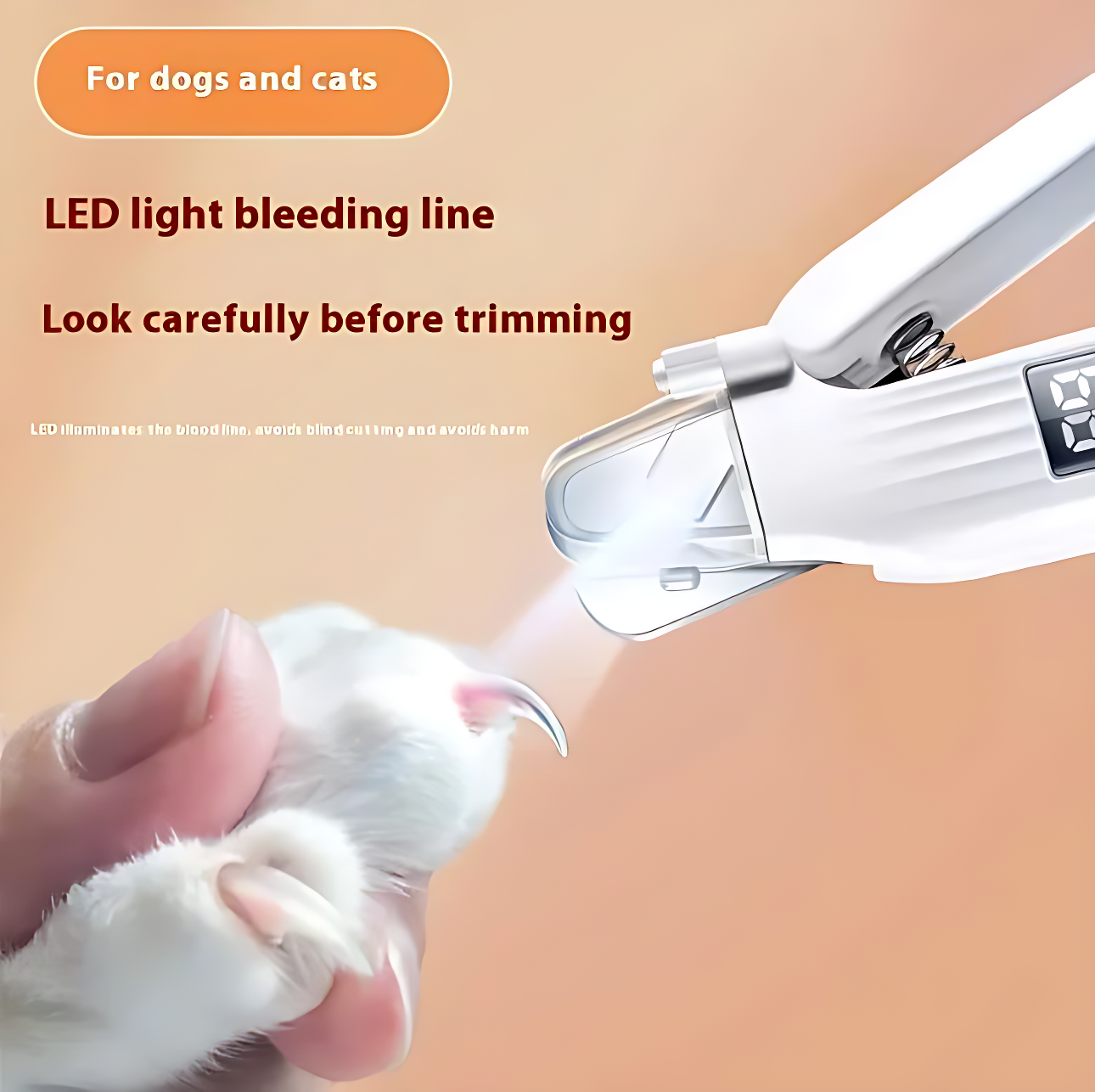Pet Nail Clippers for Dogs and Cats